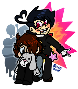 Joey and Stevie - Character design